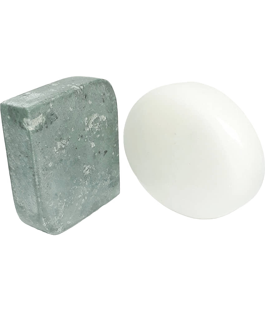 2 Pc. Set Paper Weight | Natural Marble/Stone Paperweight Assorted - Stationery | Buy online on ZillyBuy