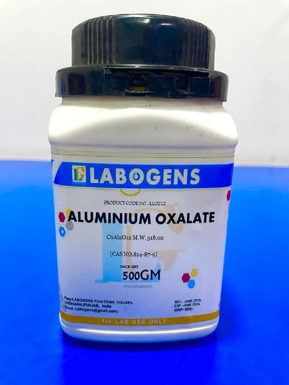     			ALUMINIUM OXALATE (500gm)