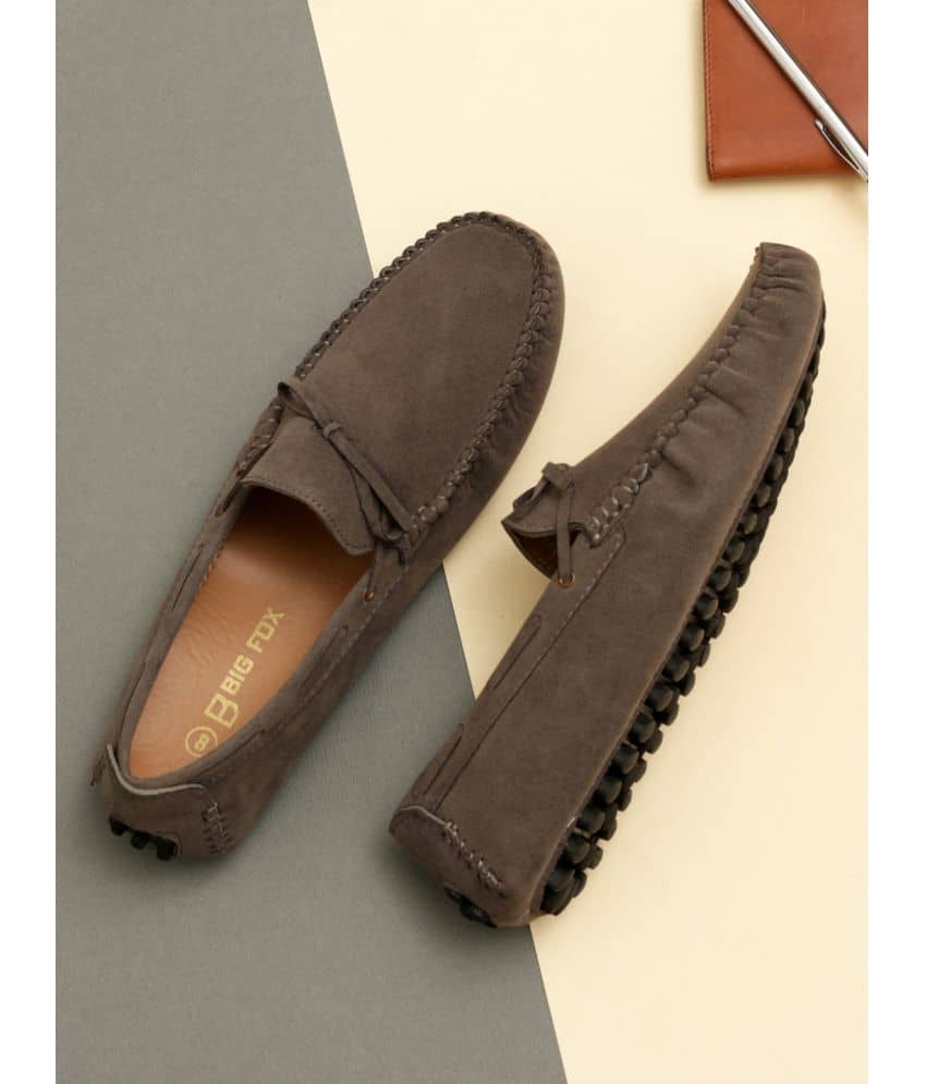 Big Fox - Gray Men's Slip on - Formal Shoes | Buy online on ZillyBuy