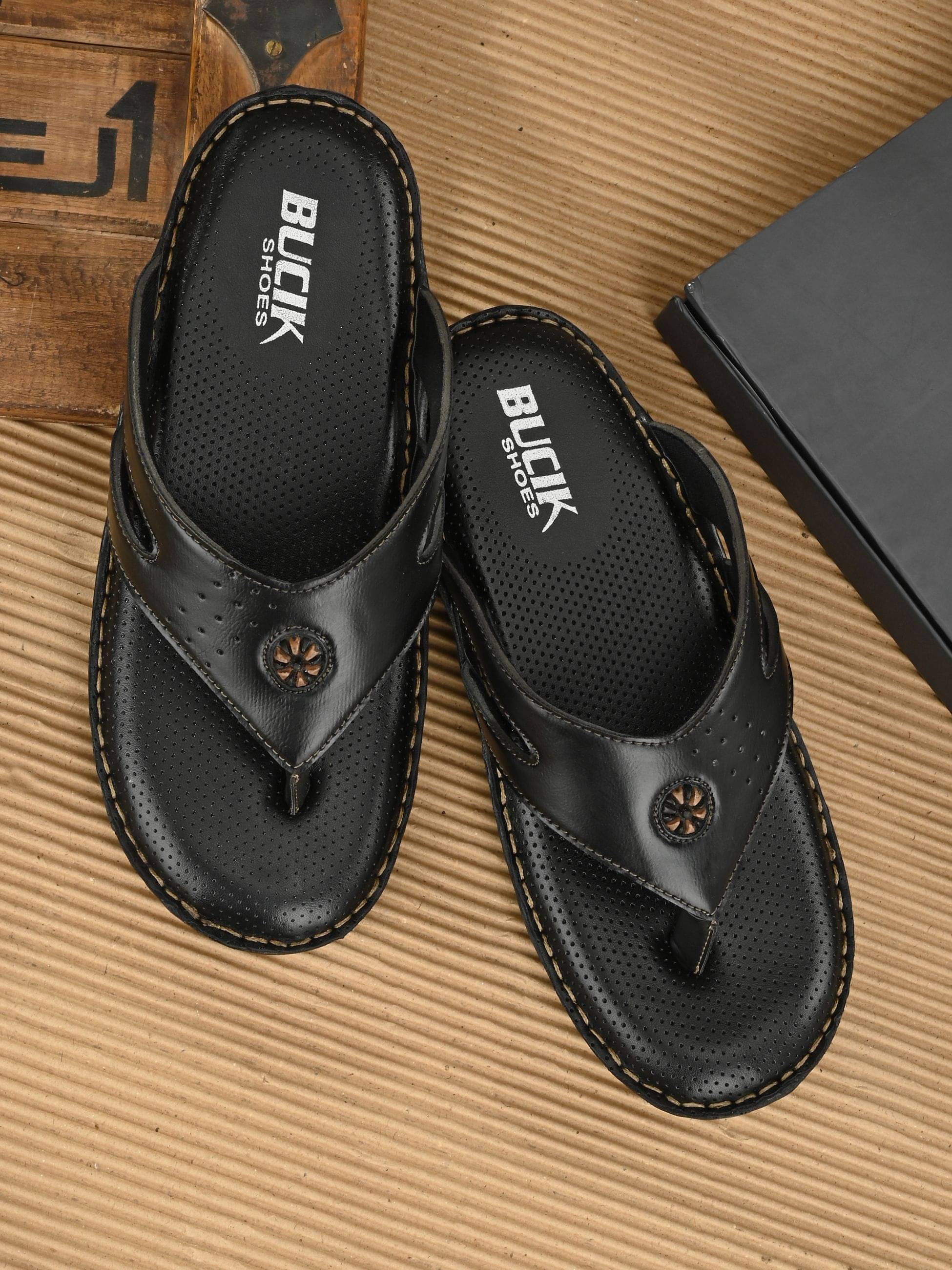     			Bucik Black Daily Slippers