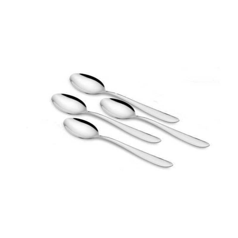     			Classic Essential - Silver Stainless Steel Table Spoon ( Pack of 4 )