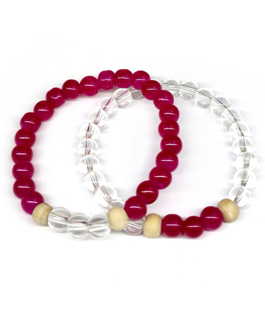 DAIVYA WELLNESS - Multicolor Bracelet ( Pack of 2 ) - Bangles & Bracelets | Buy online on ZillyBuy