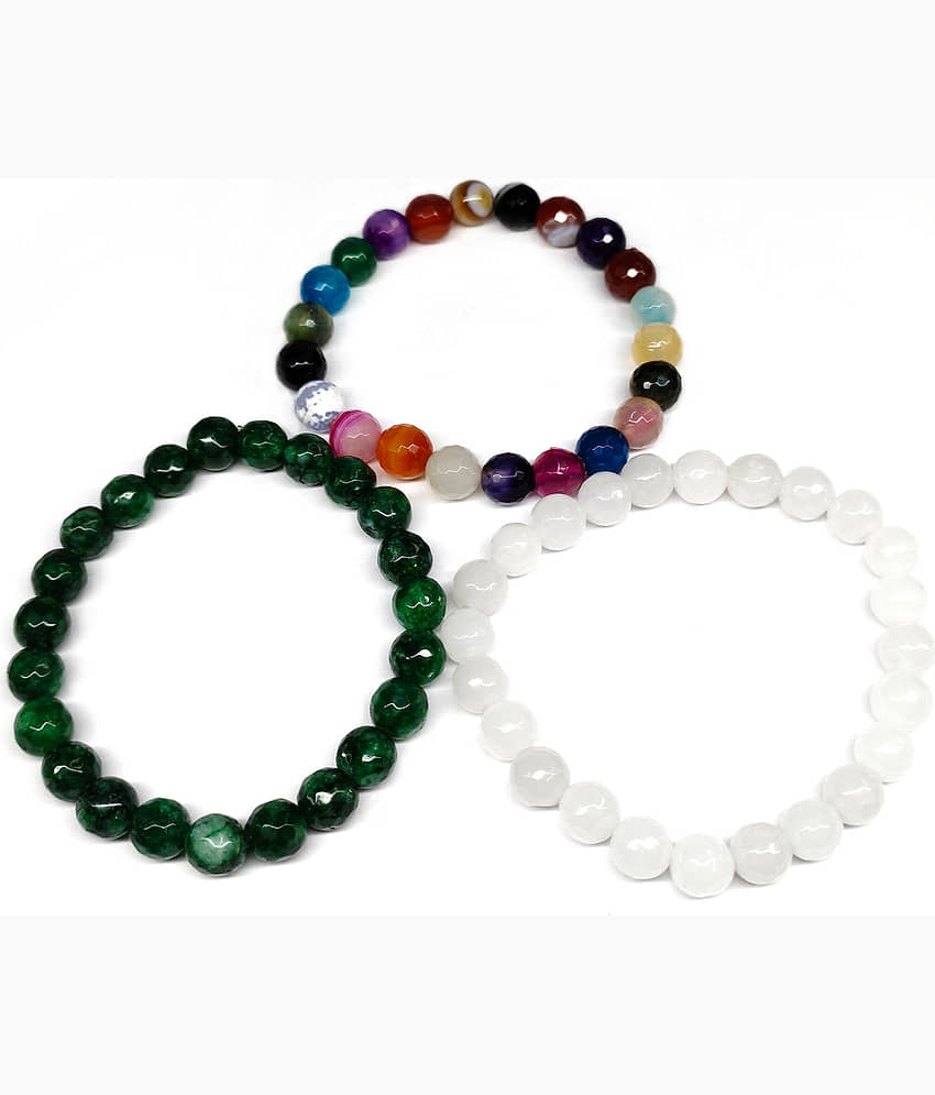 DAIVYA WELLNESS - Multicolor Bracelet ( Pack of 3 ) - Bangles & Bracelets | Buy online on ZillyBuy