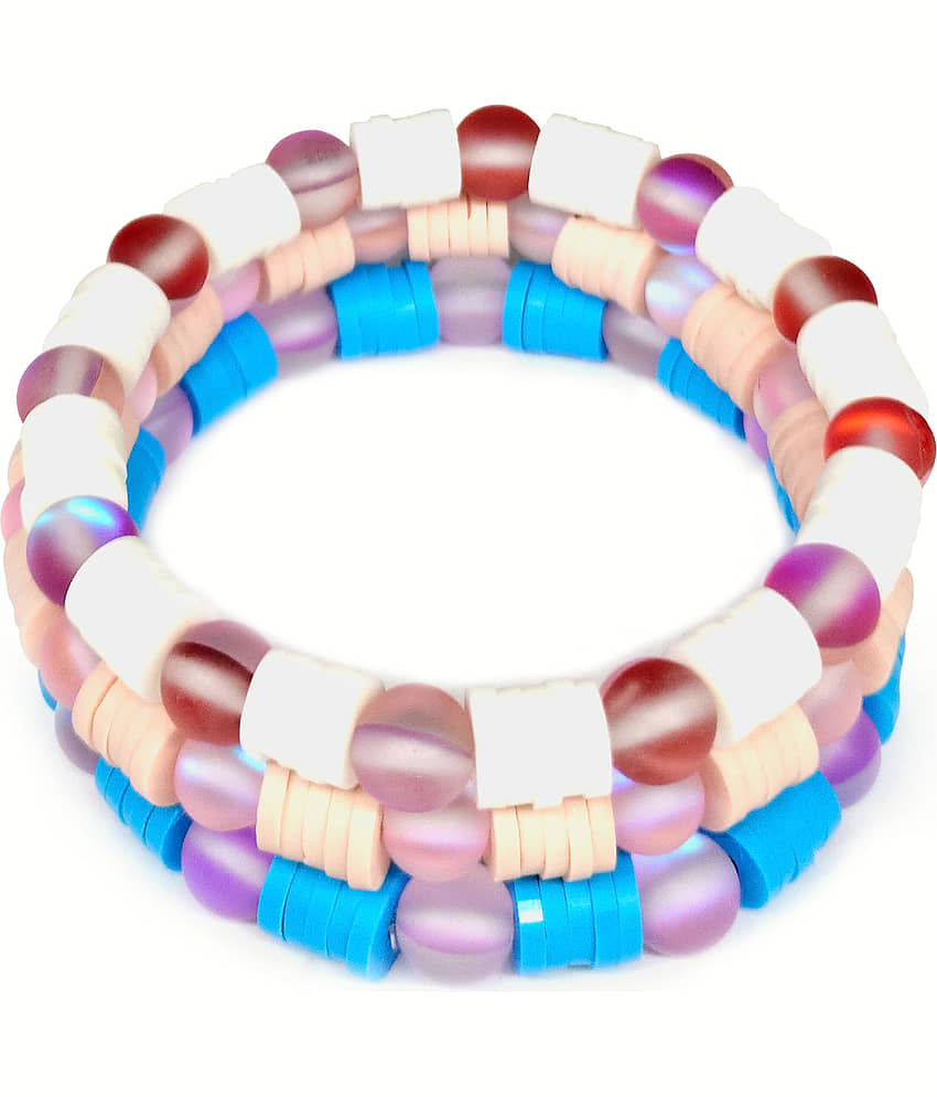 DAIVYA WELLNESS - Multicolor Bracelet ( Pack of 3 ) - Bangles & Bracelets | Buy online on ZillyBuy