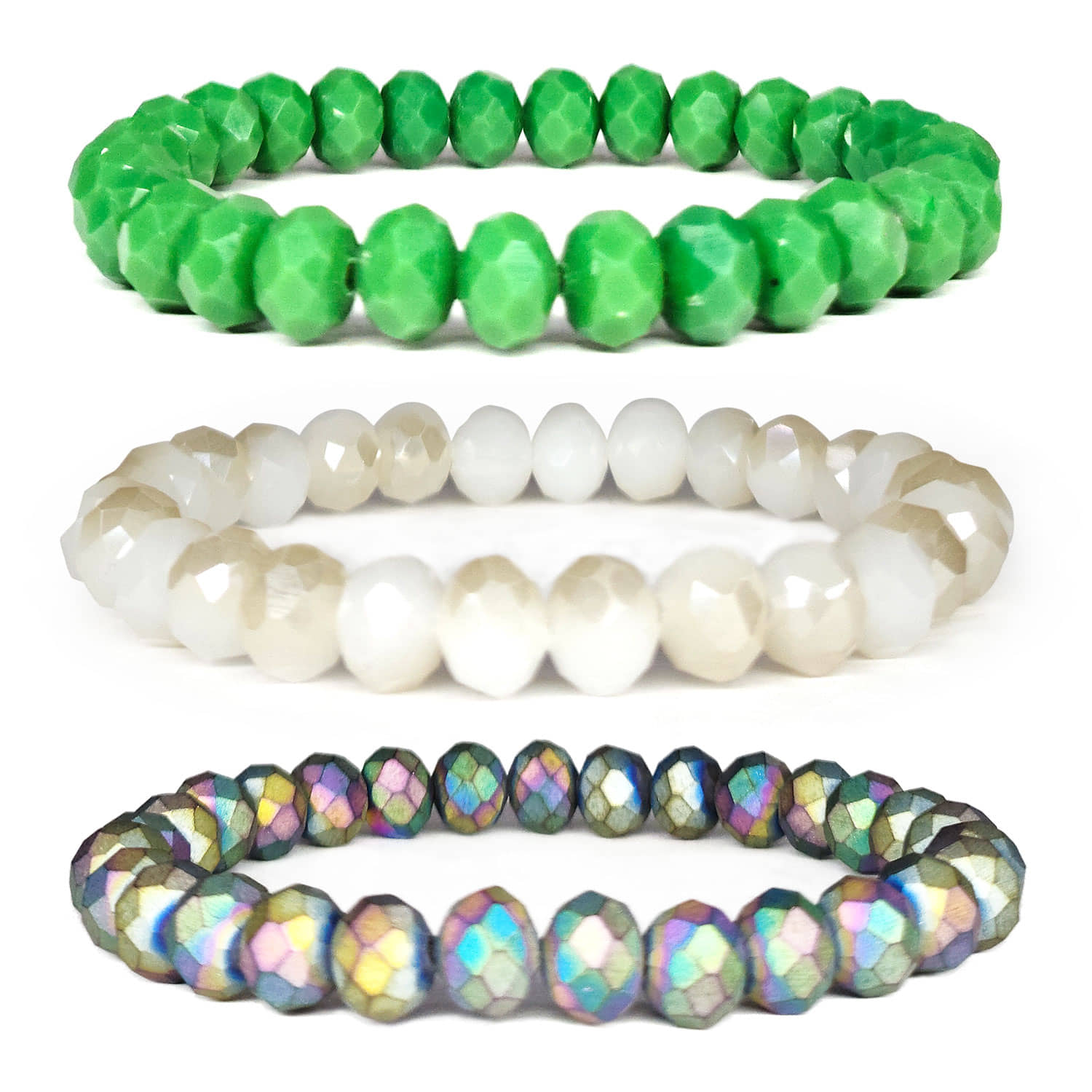 DAIVYA WELLNESS - Multicolor Bracelet ( Pack of 3 ) - Bangles & Bracelets | Buy online on ZillyBuy