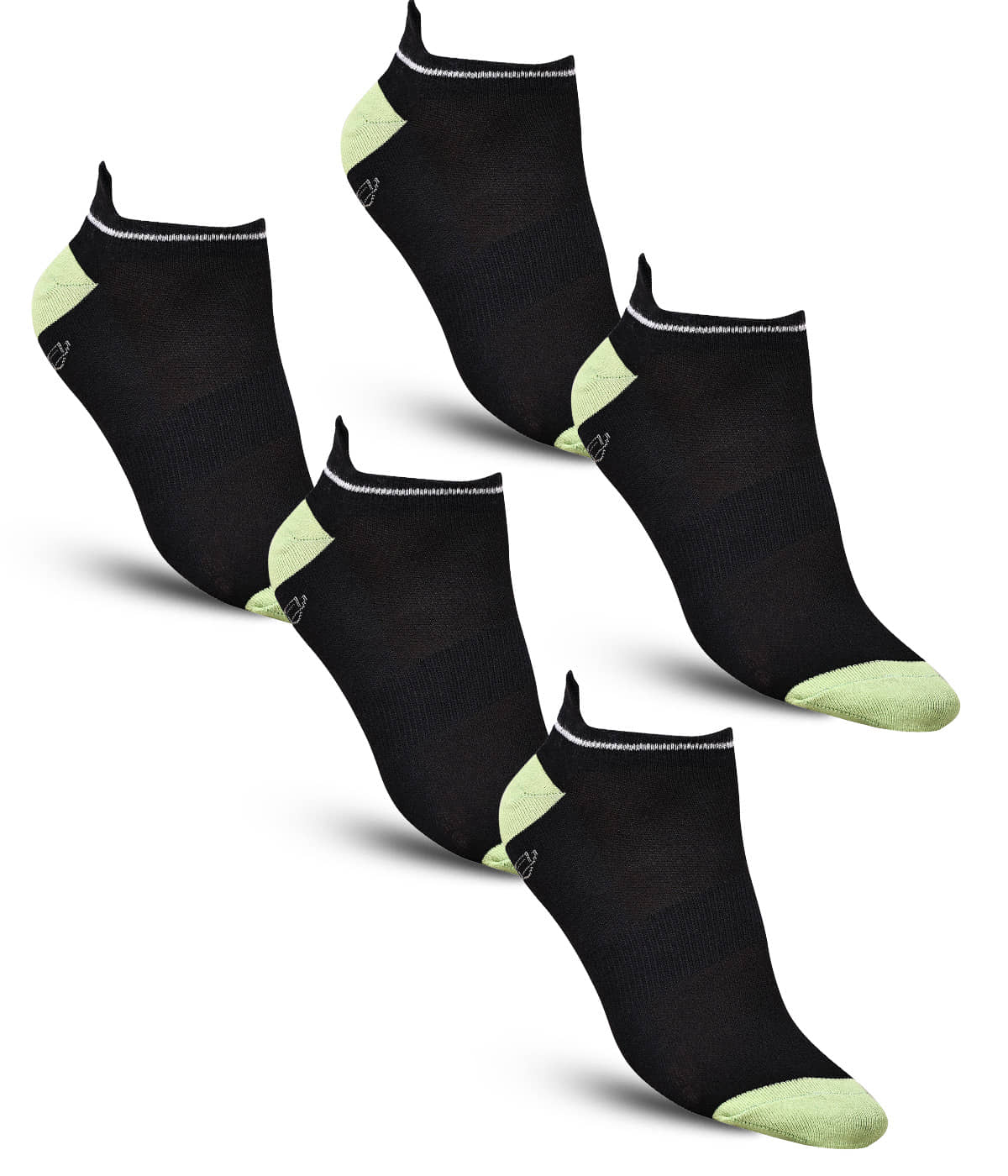 Dollar - Cotton Men's Self Design Black Ankle Length Socks ( Pack of 5 ) - Socks | Buy online on ZillyBuy