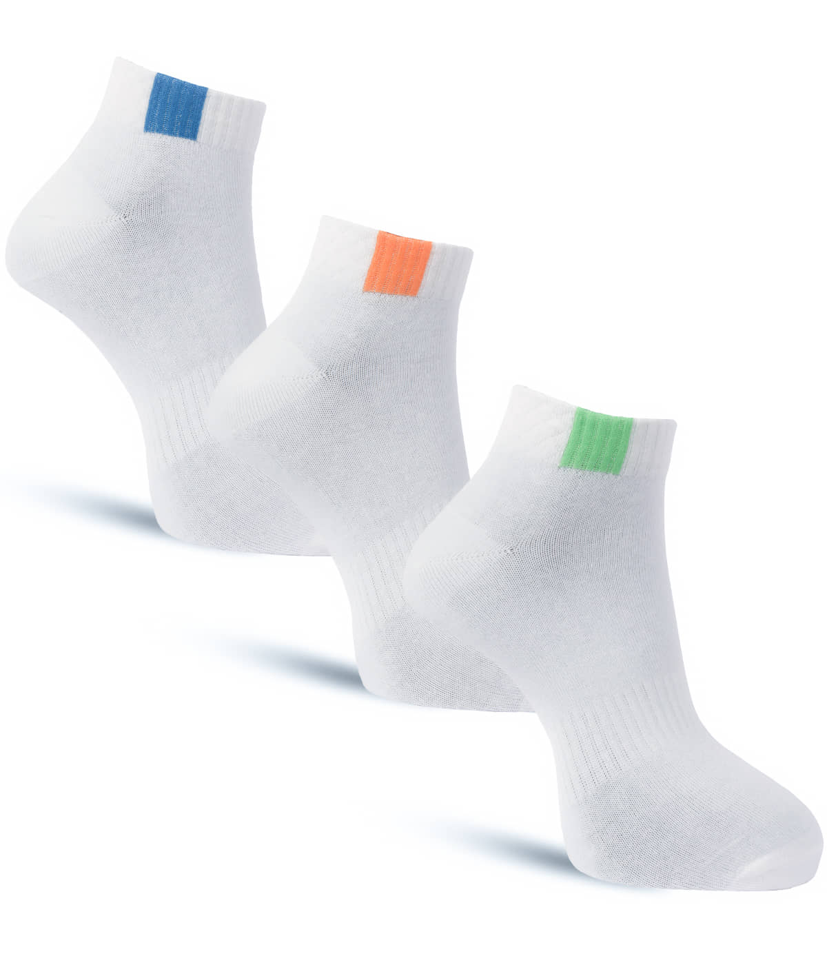 Dollar - Cotton Men's Solid Multicolor Ankle Length Socks ( Pack of 3 ) - Socks | Buy online on ZillyBuy