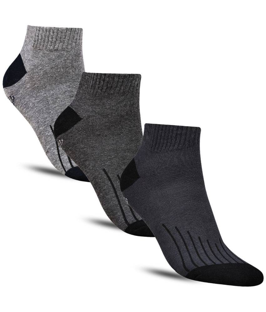 Dollar - Cotton Men's Solid Multicolor Ankle Length Socks ( Pack of 3 ) Dollar - Cotton Men's Solid Multicolor Ankle Length Socks ( Pack of 3 )
