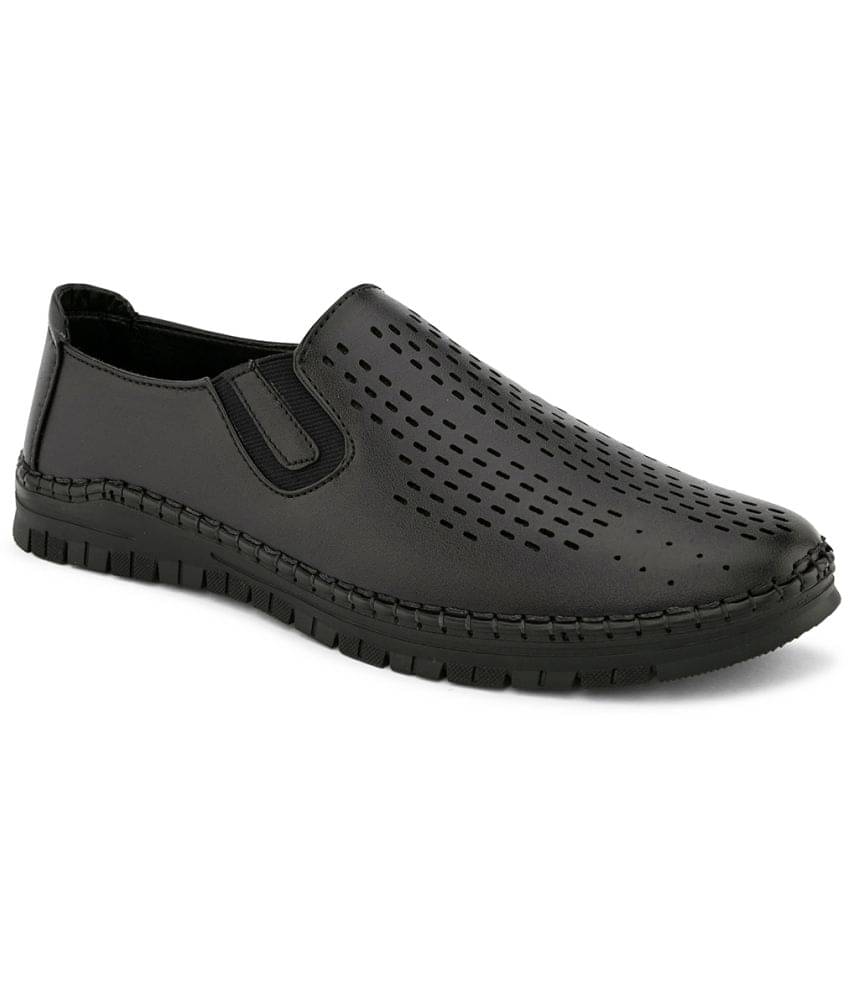 Fashion Victim - Black Men's Slip On Formal Shoes Fashion Victim - Black Men's Slip On Formal Shoes