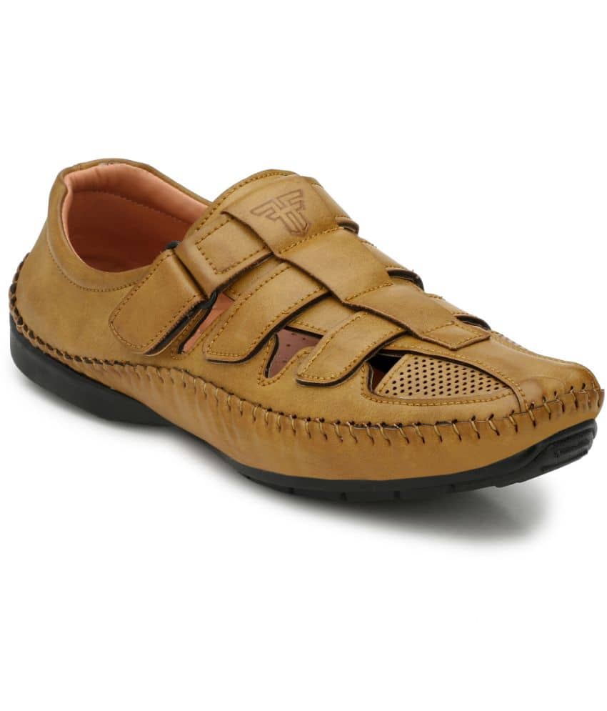 Fashion Victim - Gold Men's Sandals