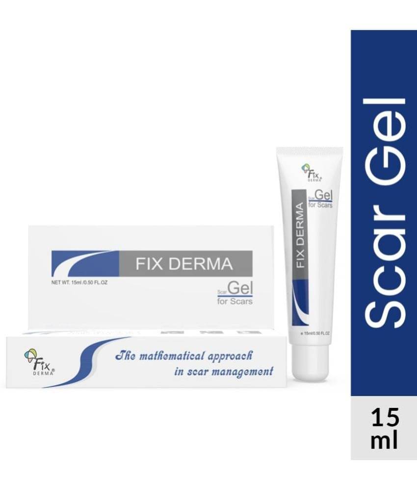     			Fixderma Scar Gel, Reduces Acne Scars, Surgery Scars, Injury Scars, Burn Scars 15g, (Pack of 1)