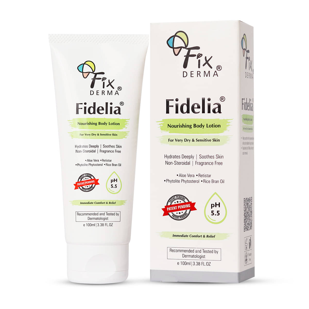 Fixderma Fidelia Nourishing Body Lotion For Dry Skin, Moisturizer for Face 100 ml, (Pack of 1) Fixderma Fidelia Nourishing Body Lotion For Dry Skin, Moisturizer for Face 100 ml, (Pack of 1)