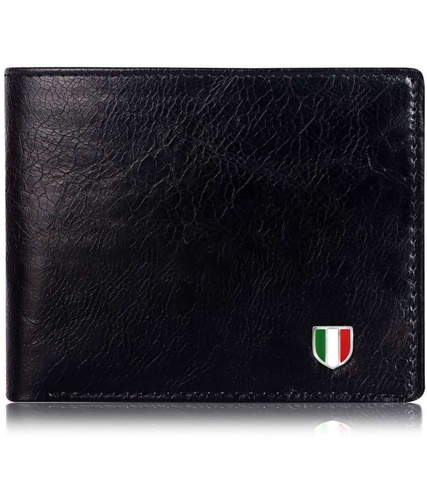 GIOVANNY - Black Faux Leather Men's Regular Wallet ( Pack of 1 ) - Handbags | Buy online on ZillyBuy
