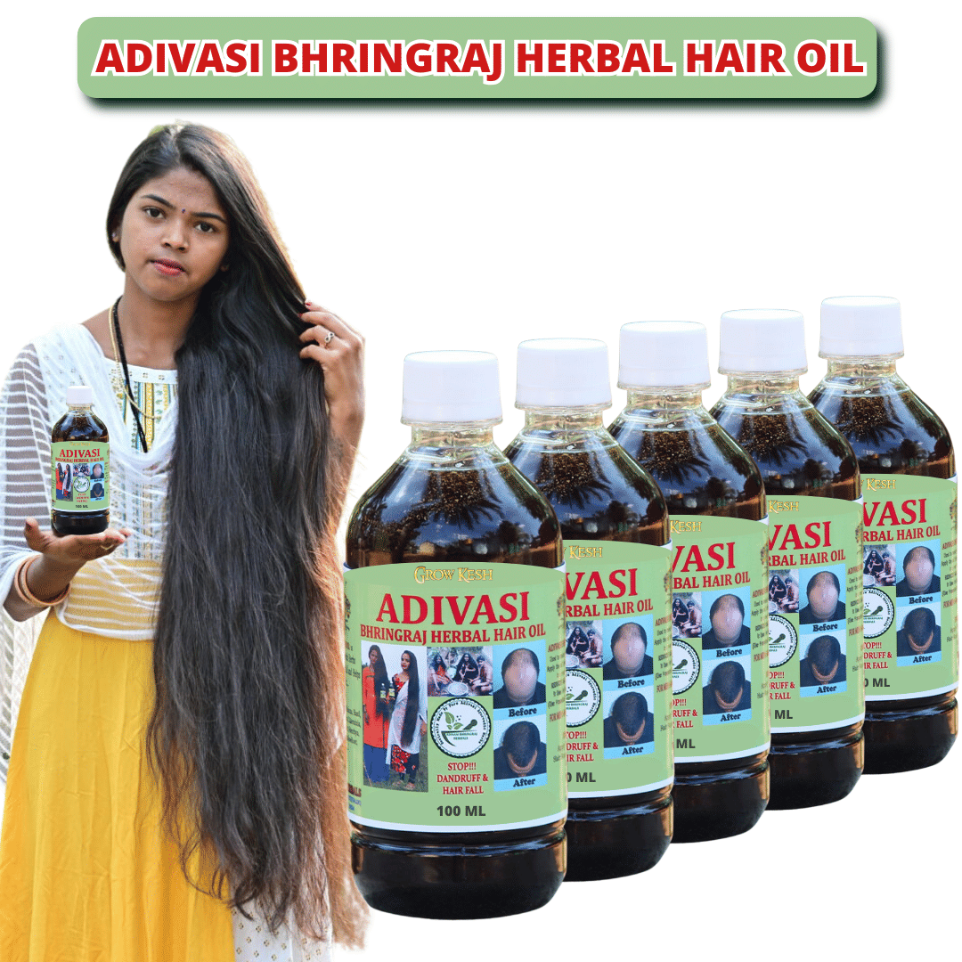 Growkesh - Anti Dandruff Aloe vera Oil 500 ml ( Pack of 5 )