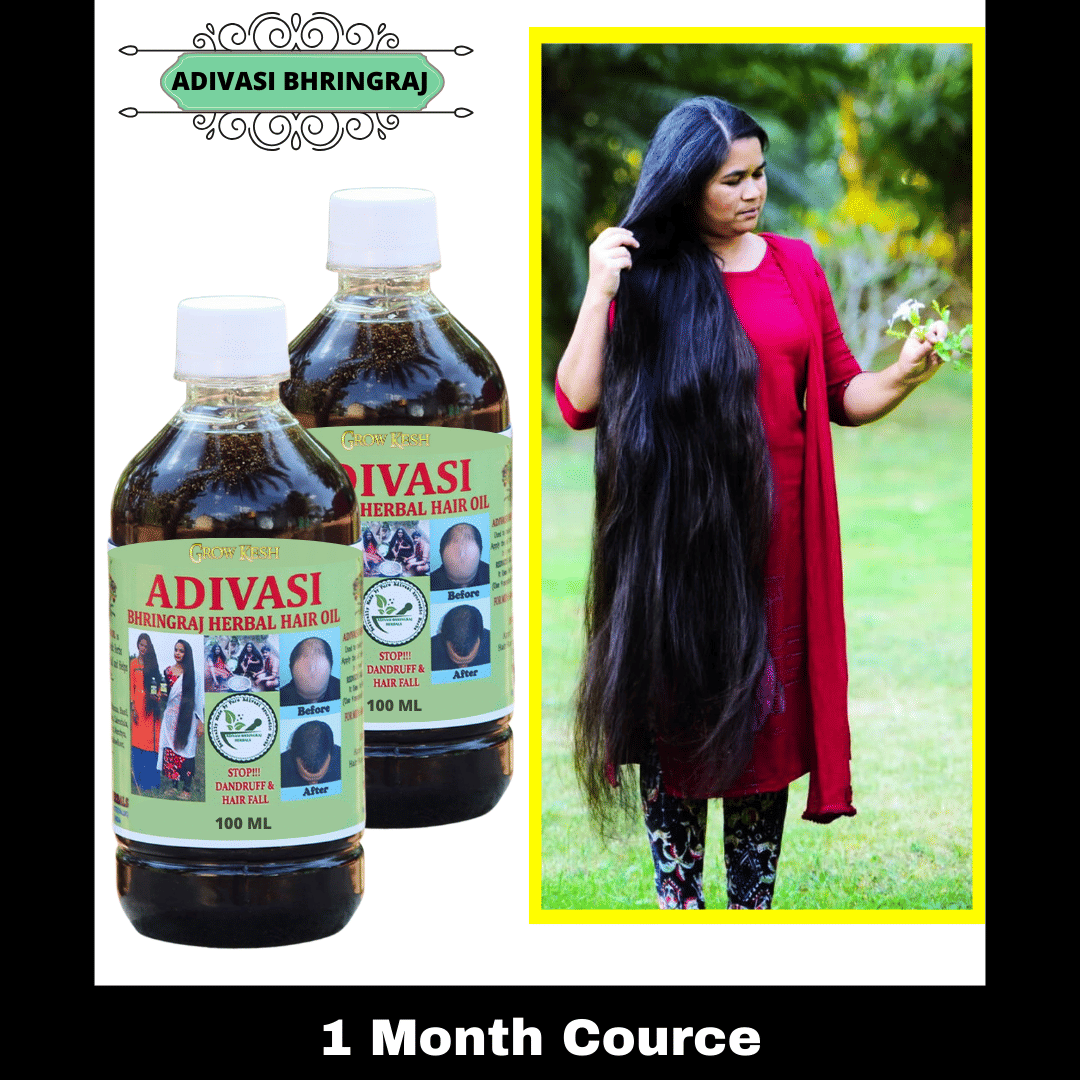 Growkesh - Anti Hair Fall Bhringraj Oil 200 ml ( Pack of 2 )