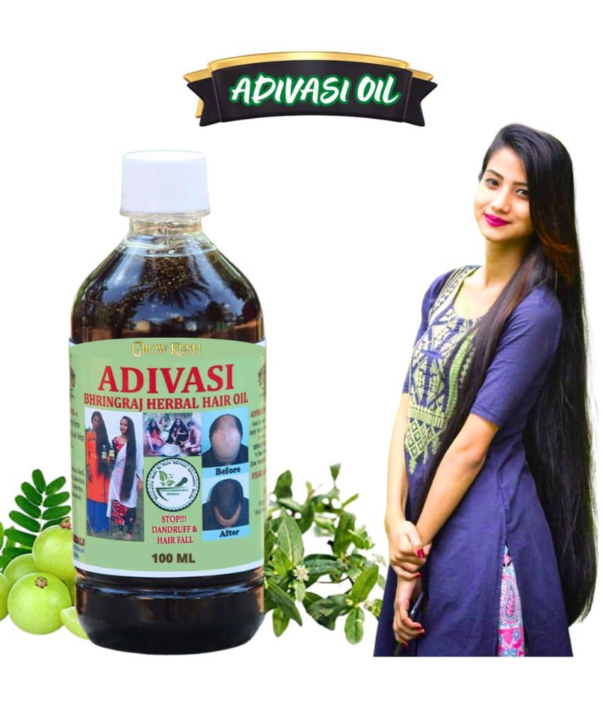 Growkesh - Anti Hair Fall Bhringraj Oil 100 ml ( Pack of 4 )
