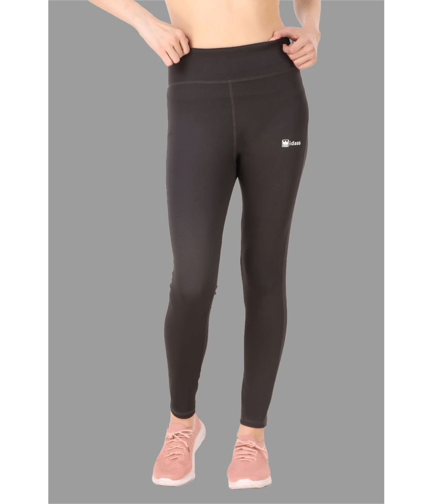     			IDASS - Lycra Slim Fit Dark Grey Women's Jeggings ( Pack of 1 )