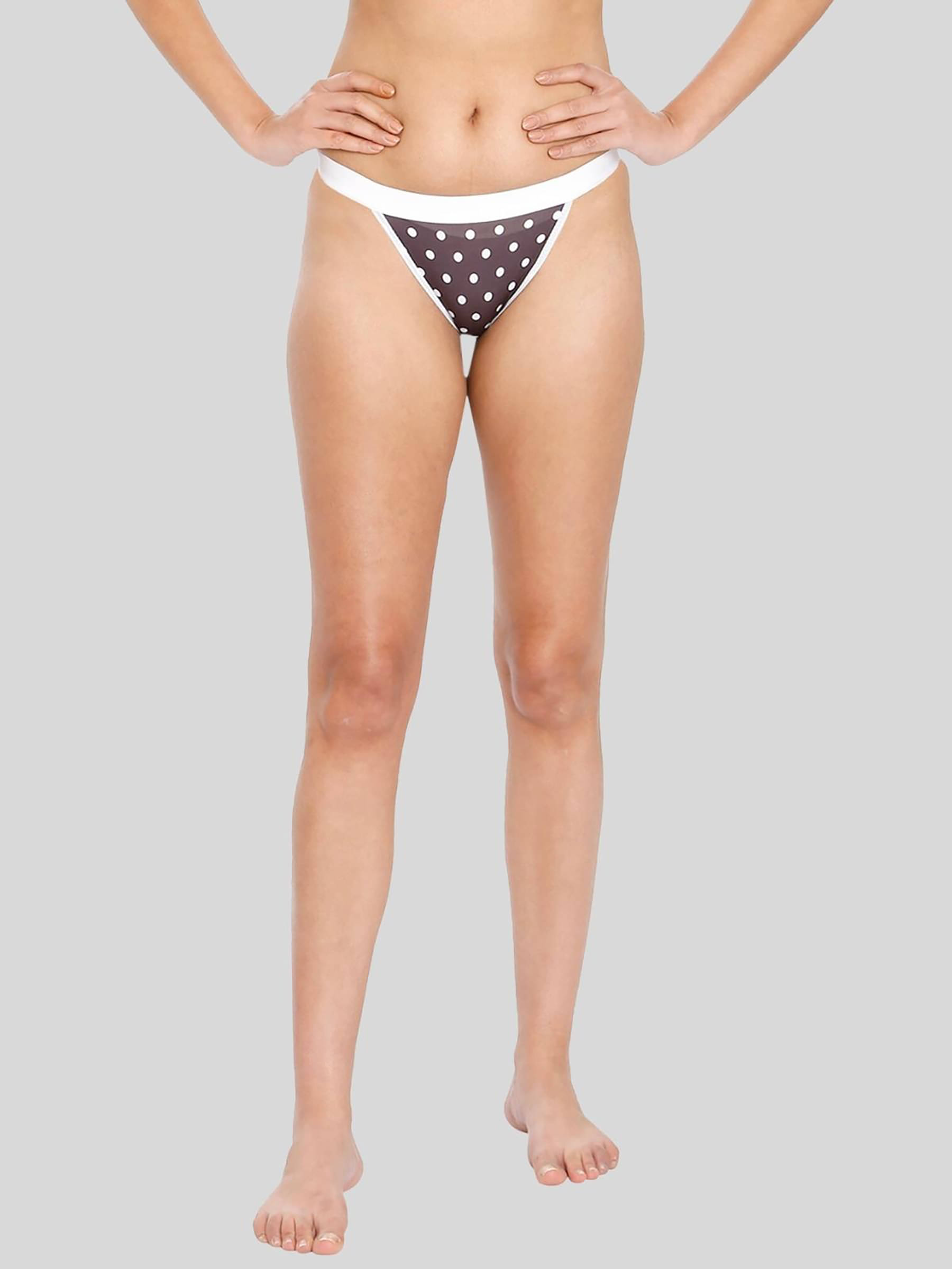 ILRASO Nylon Printed Women's Thongs ( Black ) ILRASO Nylon Printed Women's Thongs ( Black )