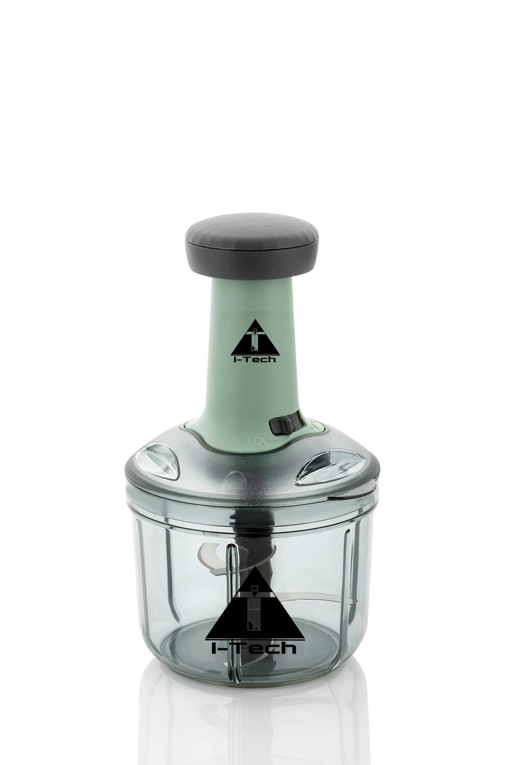 Itech - Push Chopper 900ML Green Virgin Plastic Mannual Chopper 900 ml ( Pack of 1 ) Itech - Push Chopper 900ML Green Virgin Plastic Mannual Chopper 900 ml ( Pack of 1 )