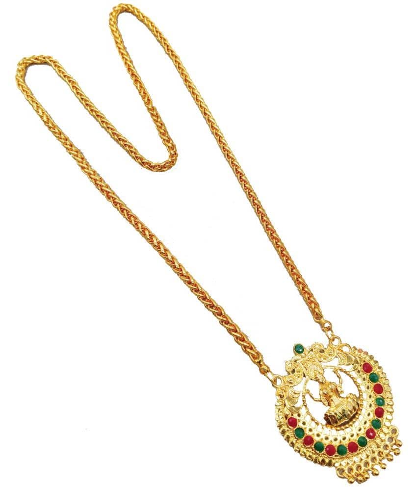 JIPPA - Golden Mangalsutra ( Pack of 1 )