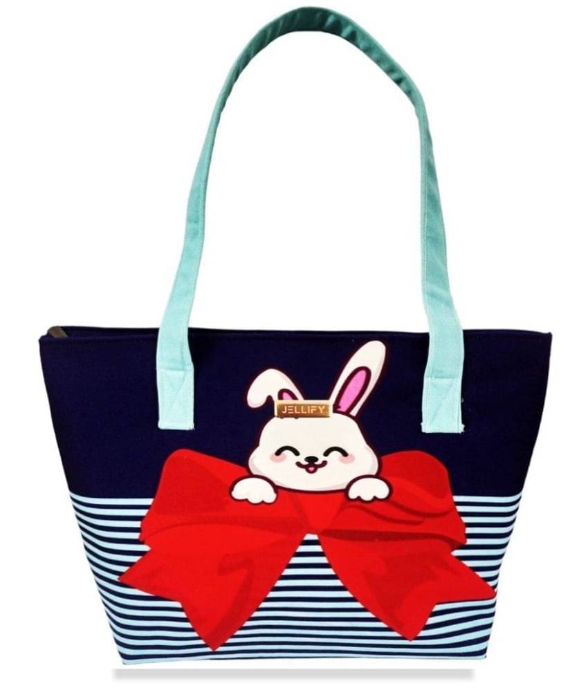     			Jellify - Multicolor Canvas Tote Bag