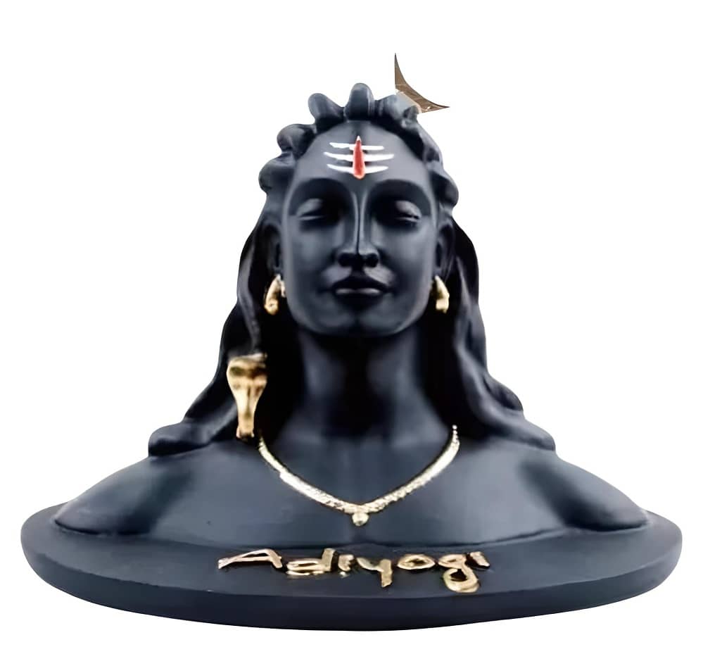 Khushi Enterprises - Lord Shiva Ideal For Car Dashboard ( Pack of 1 )