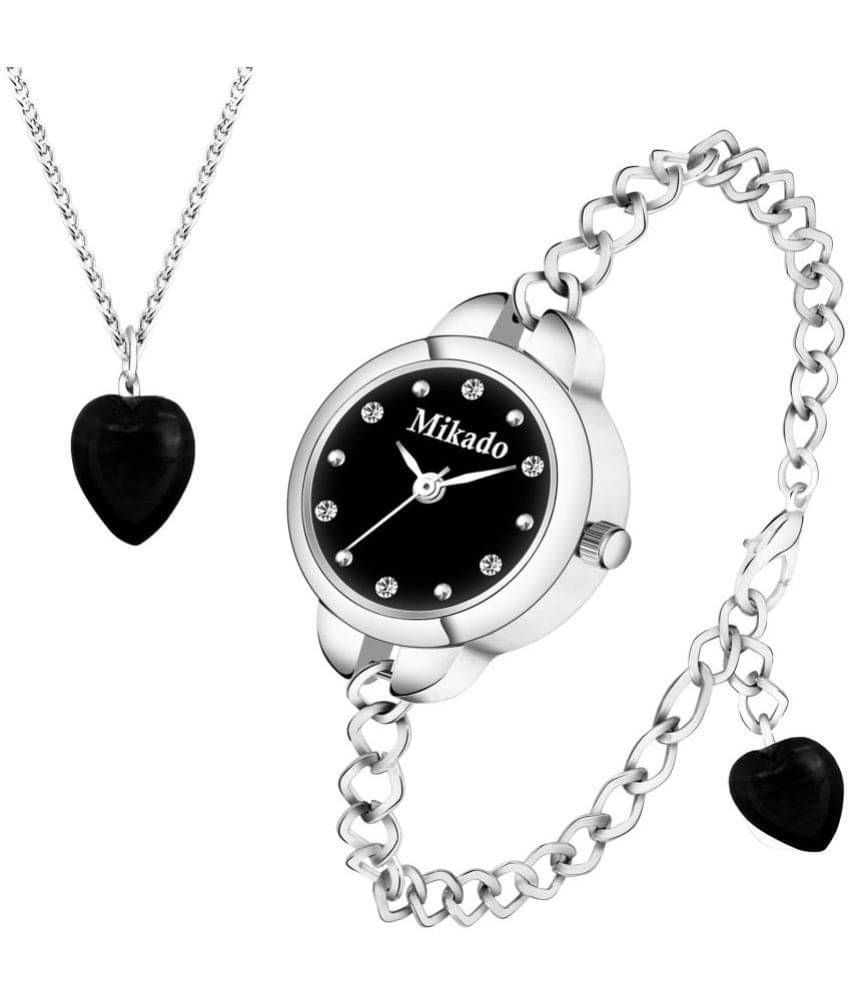     			Mikado - Silver Stainless Steel Analog Womens Watch