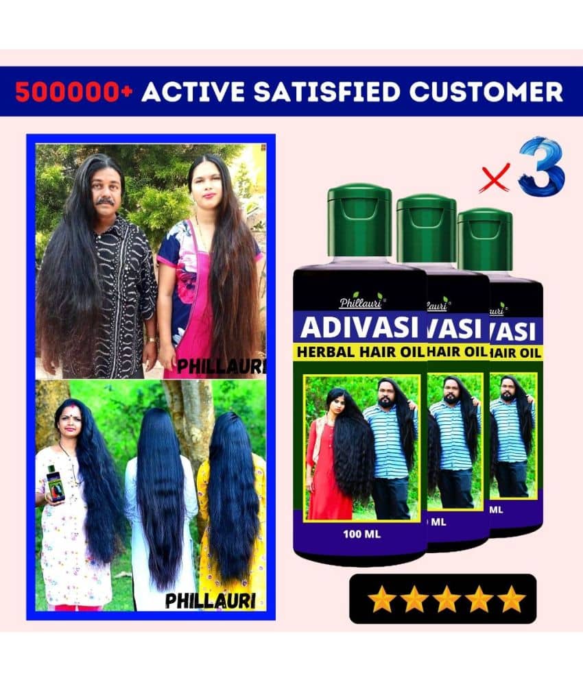 Phillauri - Anti Hair Fall Almond Oil 300 ml ( Pack of 3 )