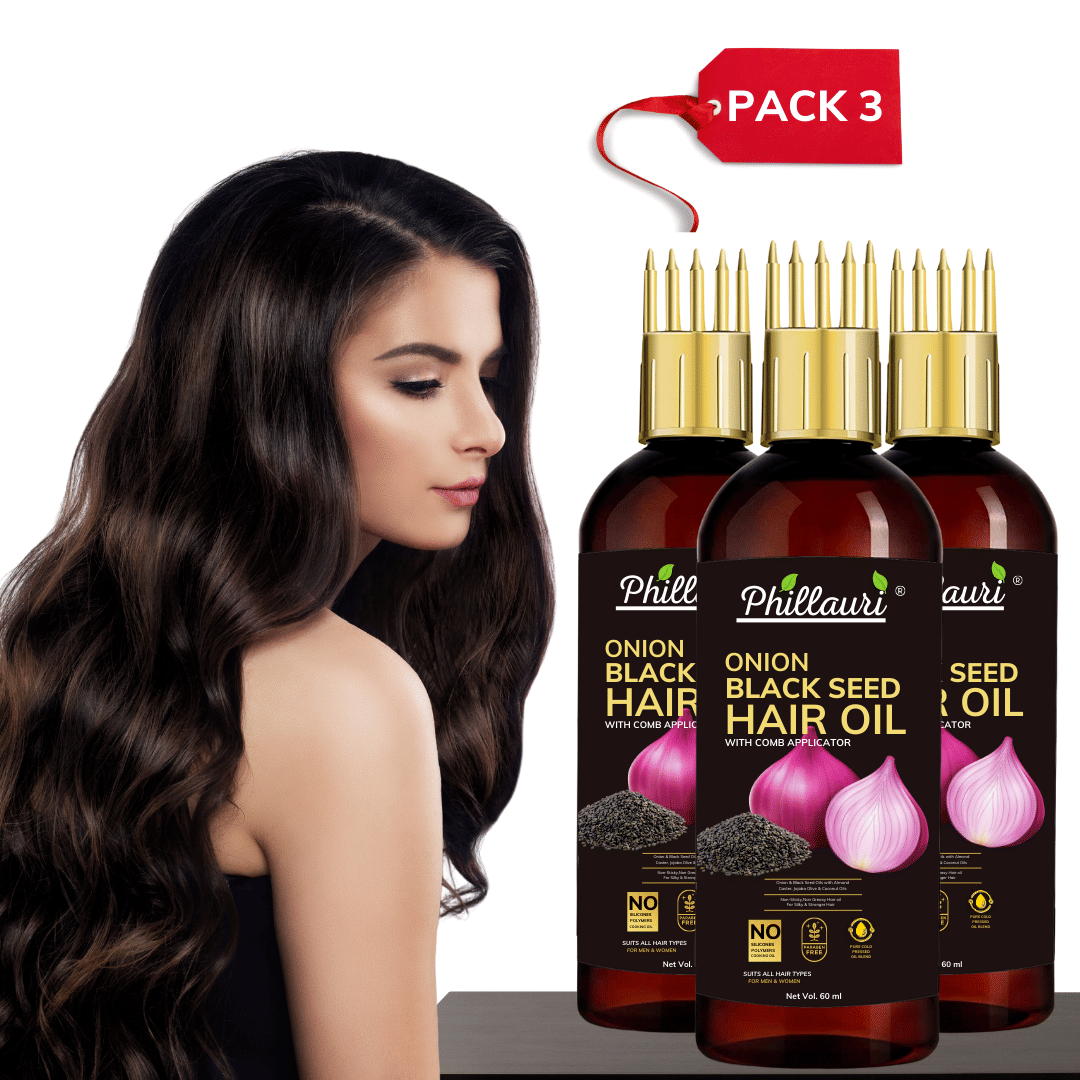 Phillauri - Anti Hair Fall Bhringraj Oil 180 ml ( Pack of 3 )