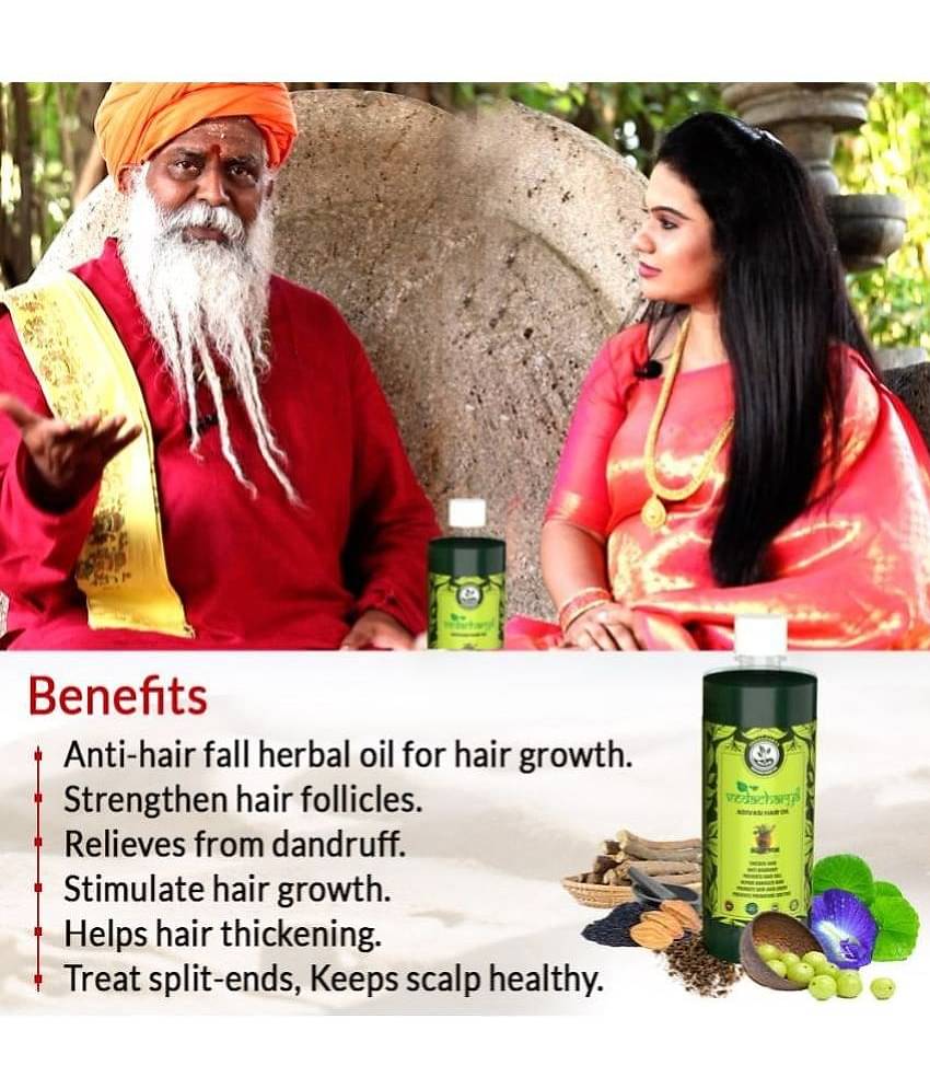 VEDACHARYA ADIVASI HAIR OIL - Hair Growth Bhringraj Oil 500 ml ( Pack of 1 )