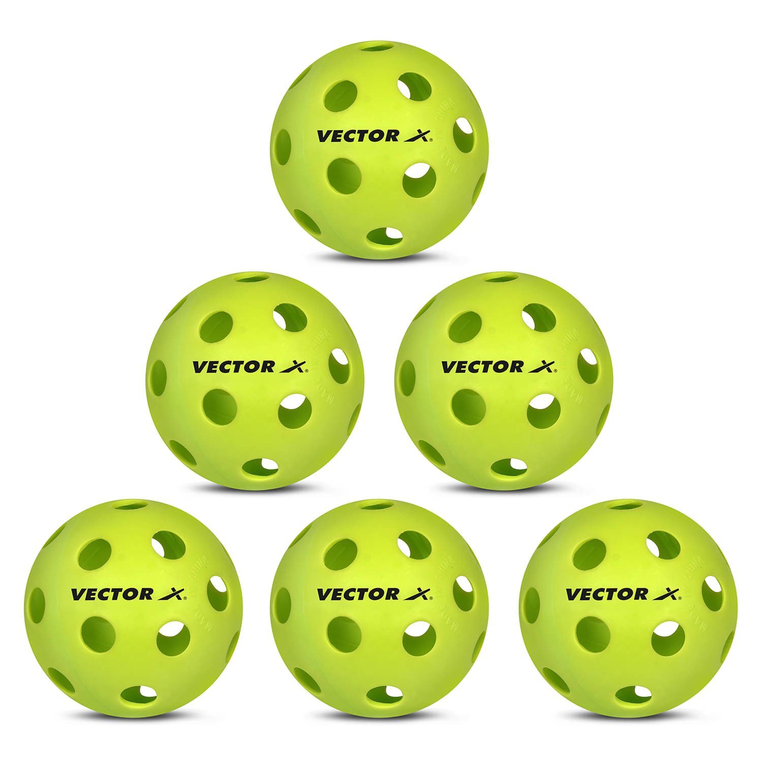     			Vector X Pickle Ball Pack of 6