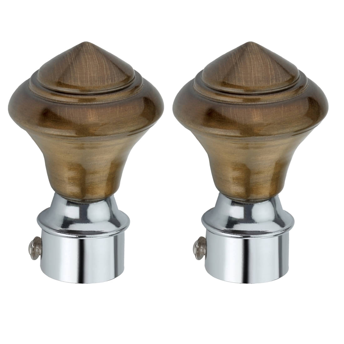     			Avlen - Multi Color Wrought Iron Single Rod Bracket ( Pack of 2 )