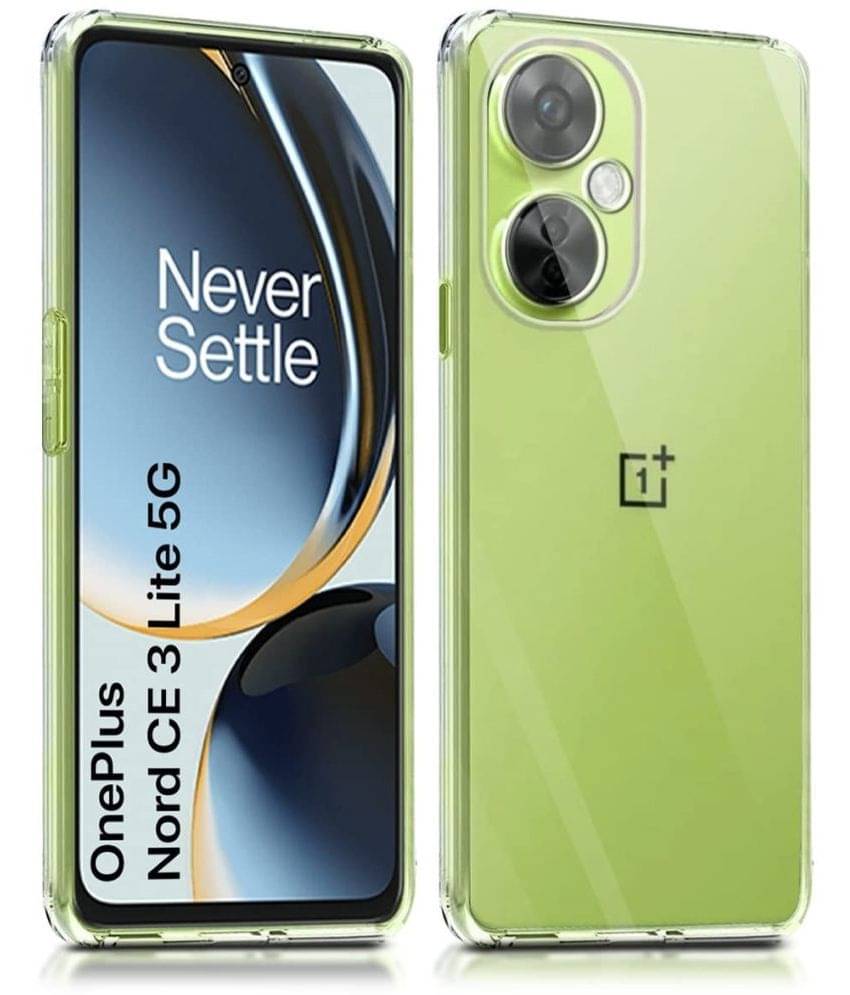     			Case Vault Covers - Silicon Soft cases Compatible For Silicon Oneplus Nord CE 3 Lite 5G ( Pack of 1 )