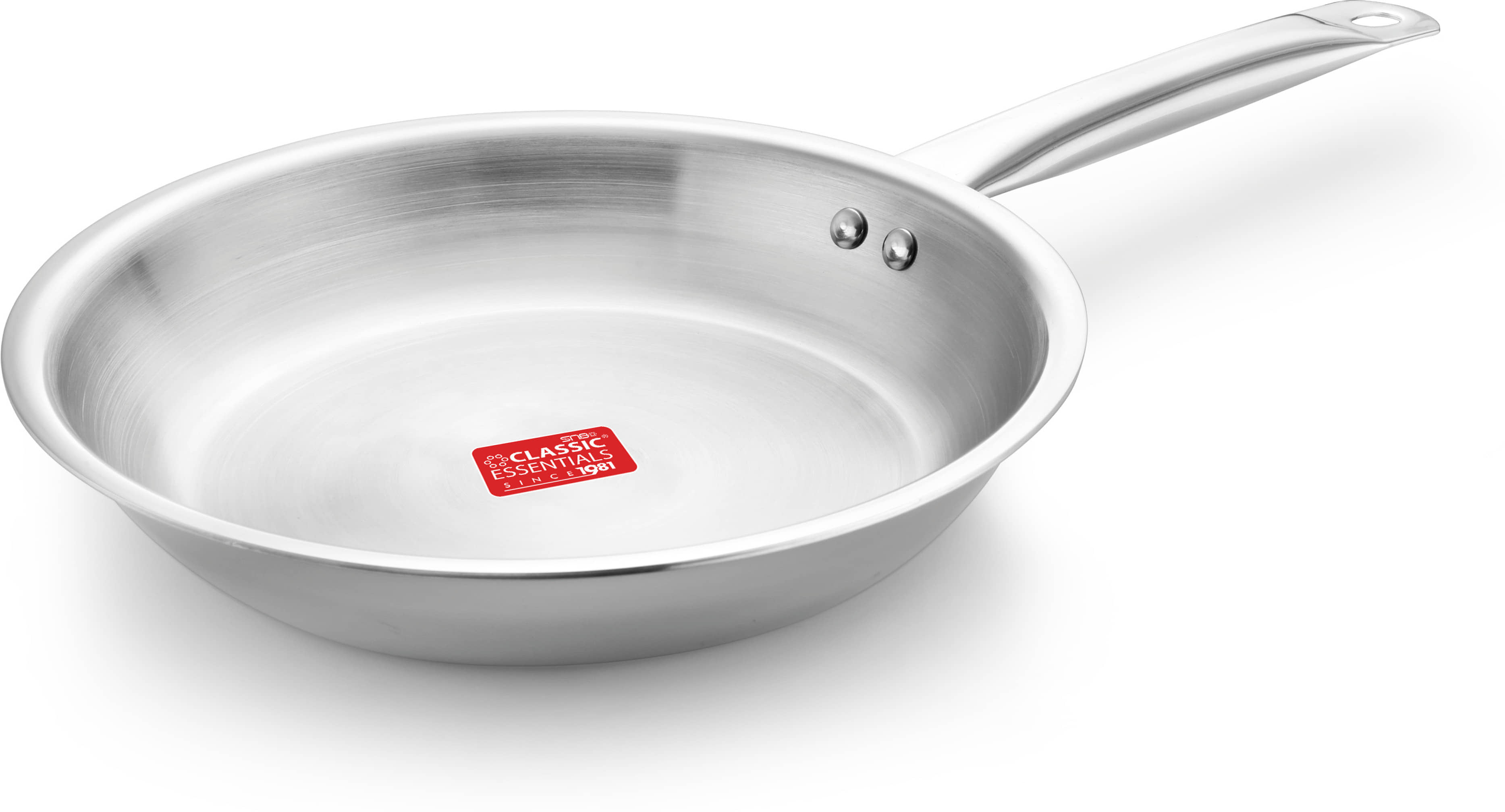 Classic Essentials - Triply Fry Pan Aluminium Non-Stick Fry Pan 1700 ml ( Pack of 1 ) - Cookware | Buy online on ZillyBuy