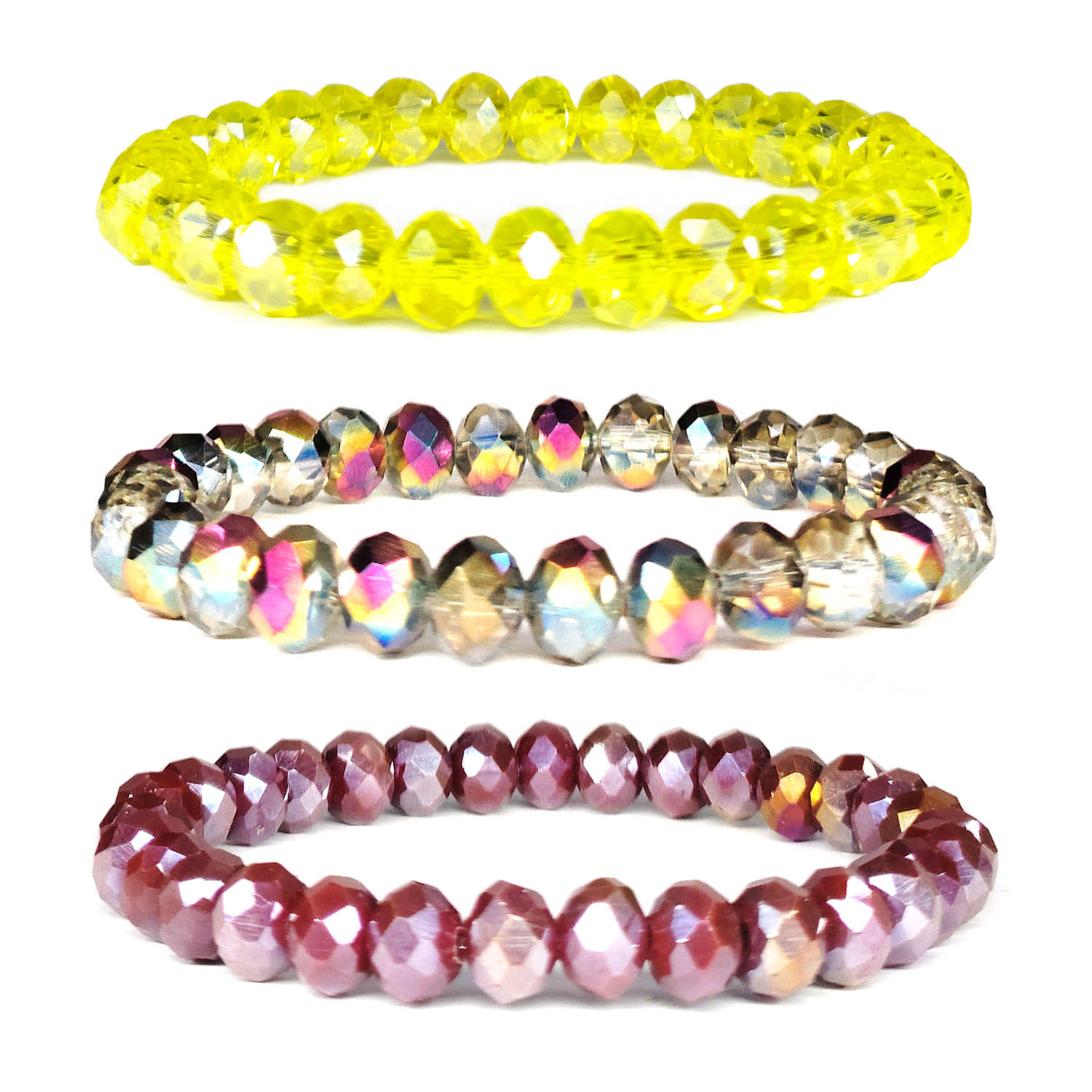     			DAIVYA WELLNESS - Multicolor Bracelet ( Pack of 3 )