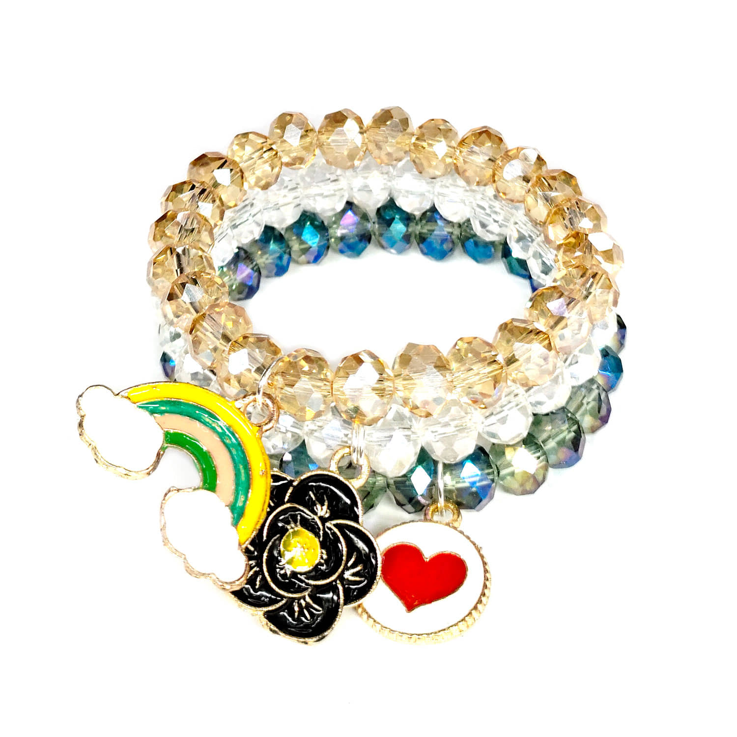DAIVYA WELLNESS - Multicolor Bracelet ( Pack of 3 ) - Bangles & Bracelets | Buy online on ZillyBuy