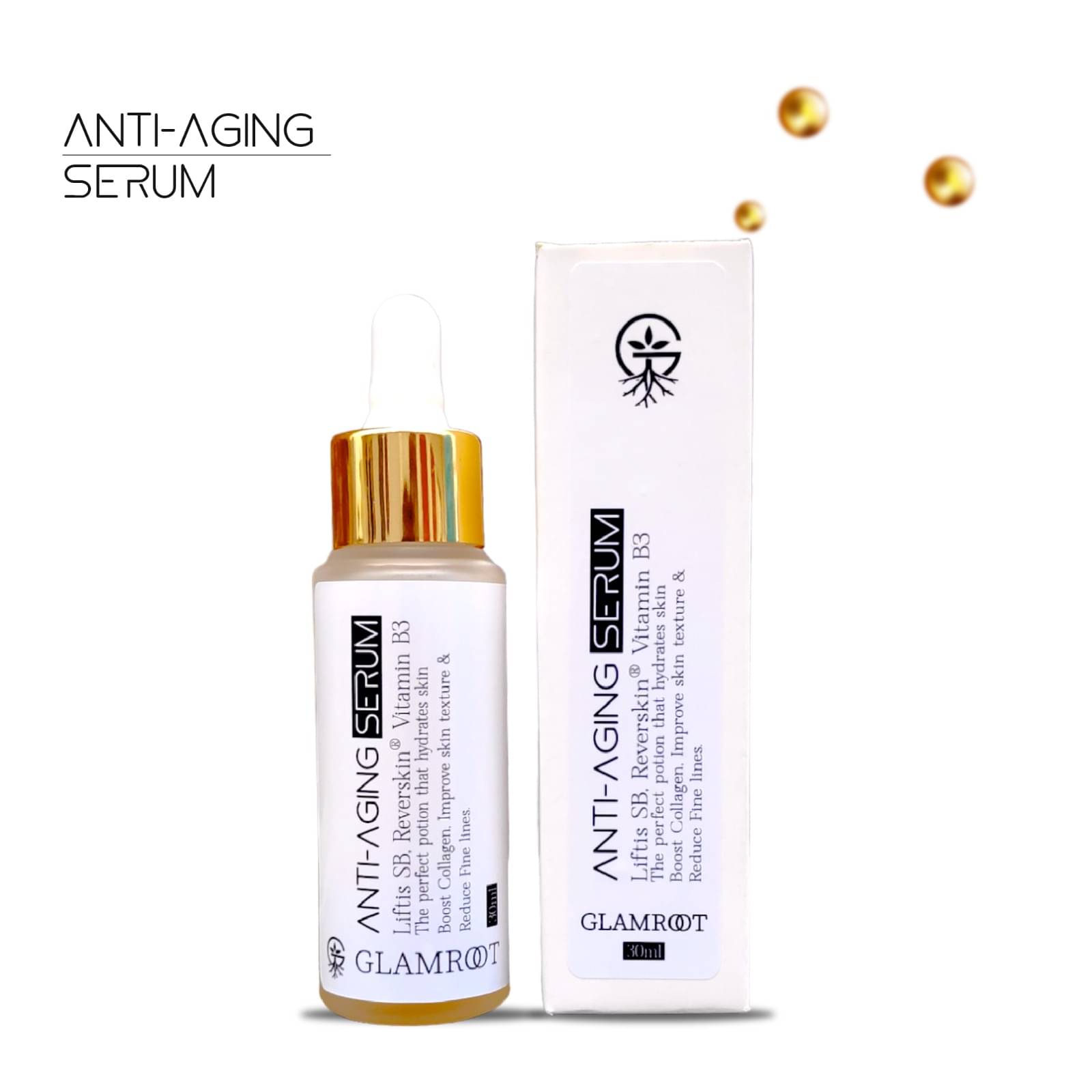 GLAMROOT - Anti-Wrinkle Face Serum For All Skin Type ( Pack of 1 ) GLAMROOT - Anti-Wrinkle Face Serum For All Skin Type ( Pack of 1 )