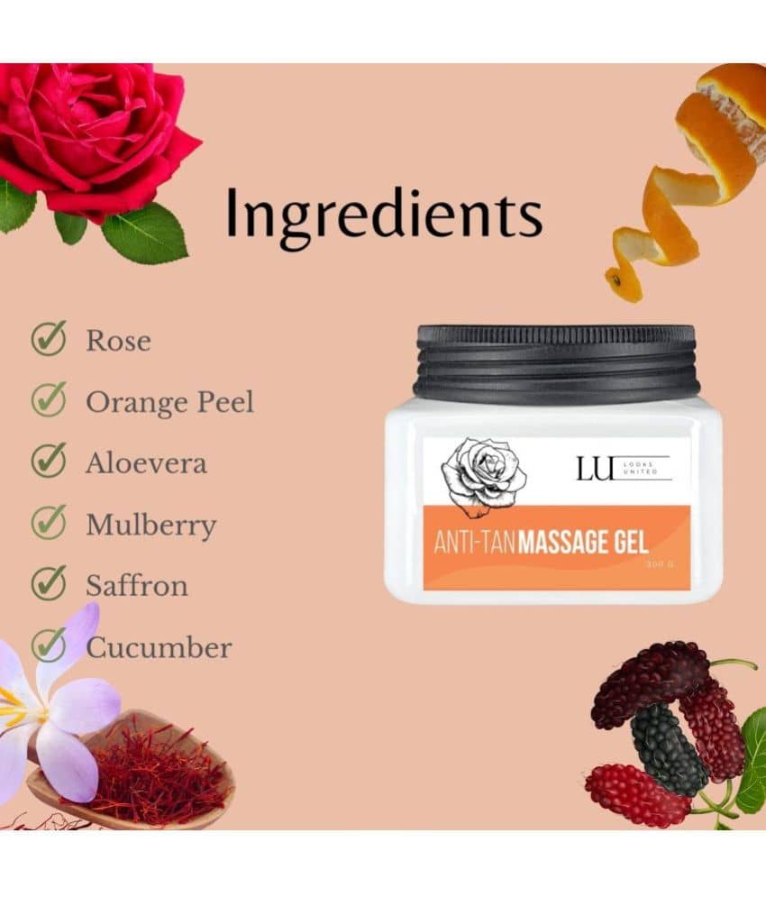 Looks United - Moisturizer for All Skin Type 300 gm ( Pack of 1 )
