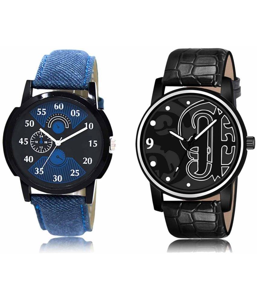 Lorem - Analog Watch Watches Combo For Men and Boys ( Pack of 2 ) Lorem - Analog Watch Watches Combo For Men and Boys ( Pack of 2 )