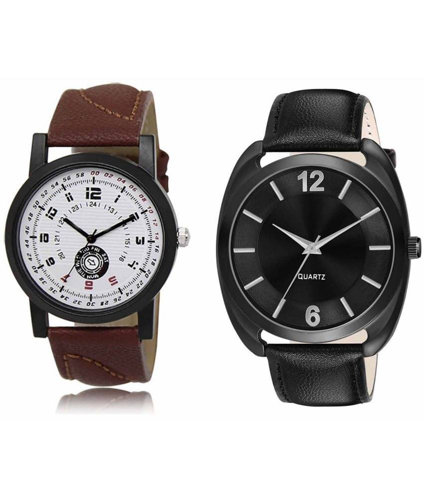 Lorem - Analog Watch Watches Combo For Men and Boys ( Pack of 2 ) Lorem - Analog Watch Watches Combo For Men and Boys ( Pack of 2 )