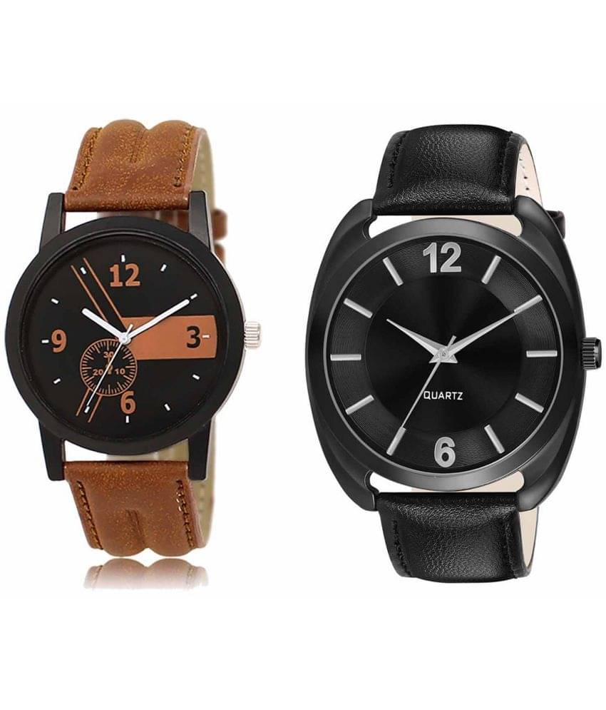     			Lorem - Analog Watch Watches Combo For Men and Boys ( Pack of 2 )