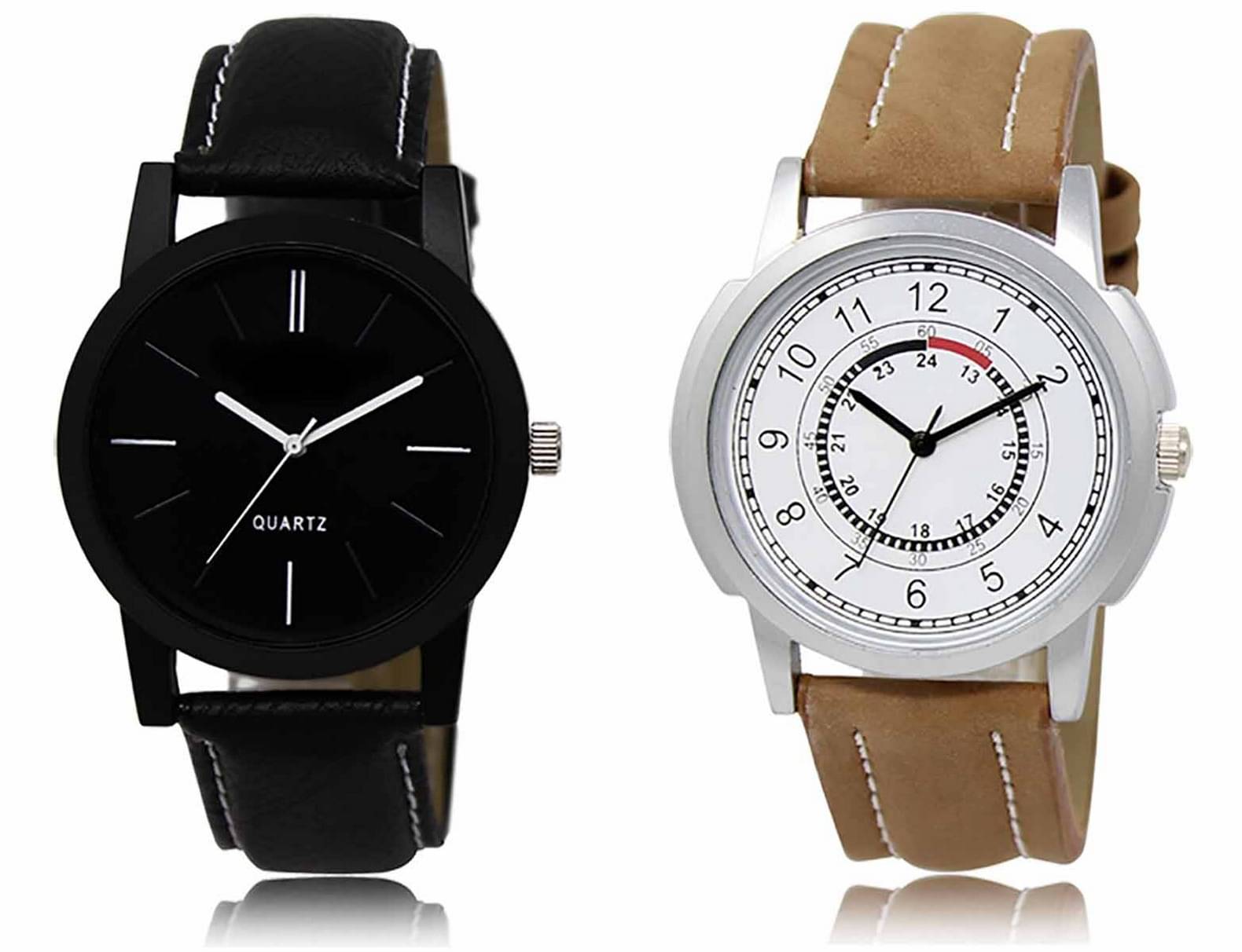 Lorem - Analog Watch Watches Combo For Men and Boys ( Pack of 2 ) Lorem - Analog Watch Watches Combo For Men and Boys ( Pack of 2 )