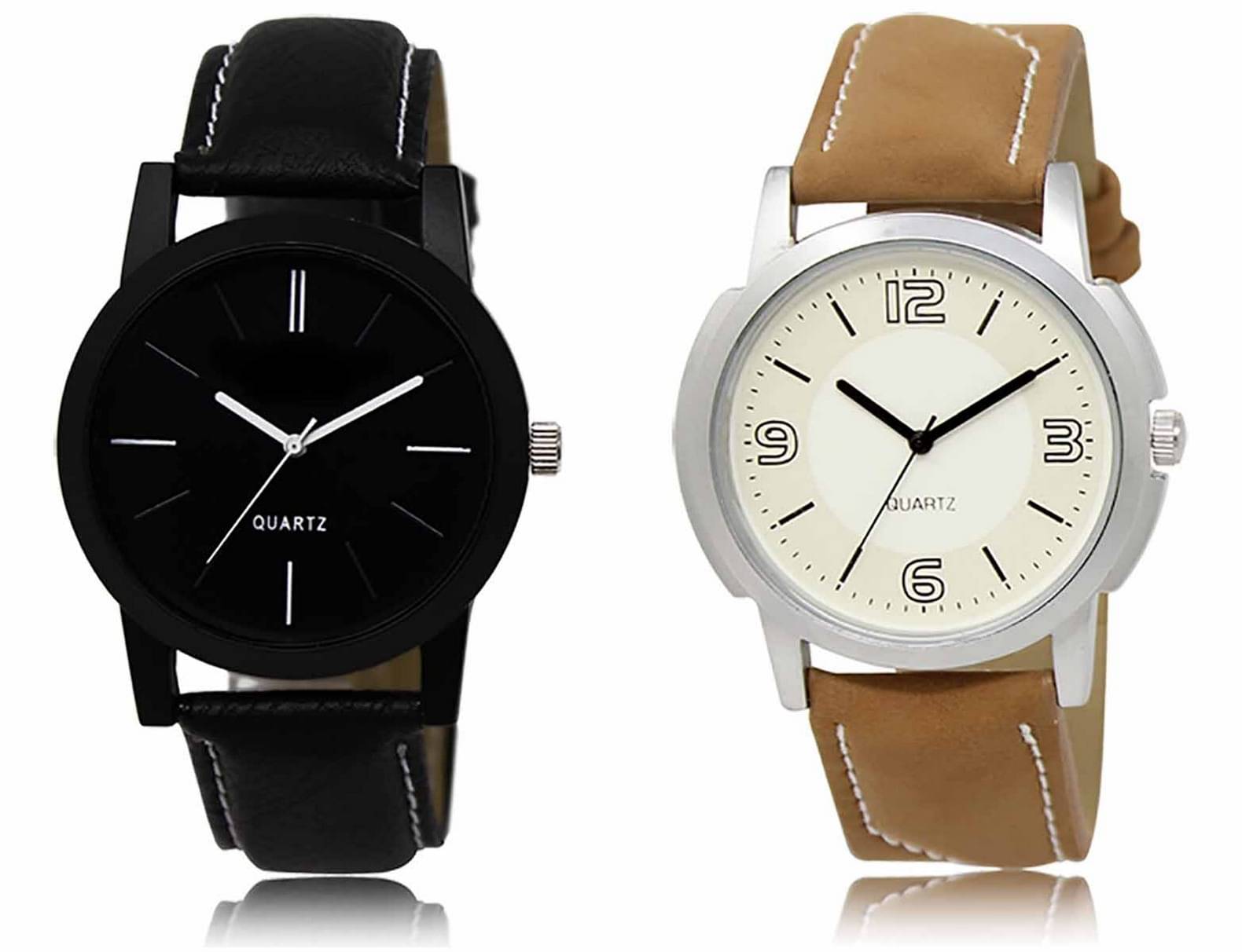     			Lorem - Analog Watch Watches Combo For Men and Boys ( Pack of 2 )
