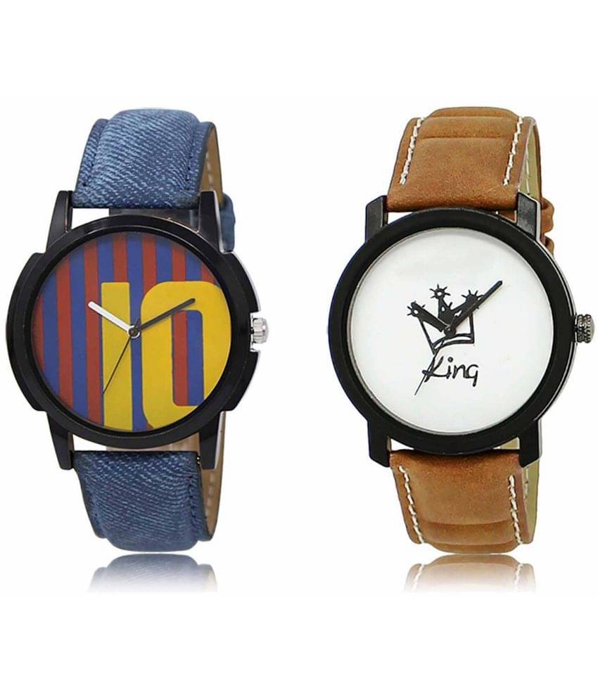     			Lorem - Analog Watch Watches Combo For Men and Boys ( Pack of 2 )
