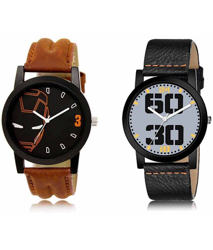 Lorem - Analog Watch Watches Combo For Men and Boys ( Pack of 2 ) Lorem - Analog Watch Watches Combo For Men and Boys ( Pack of 2 )