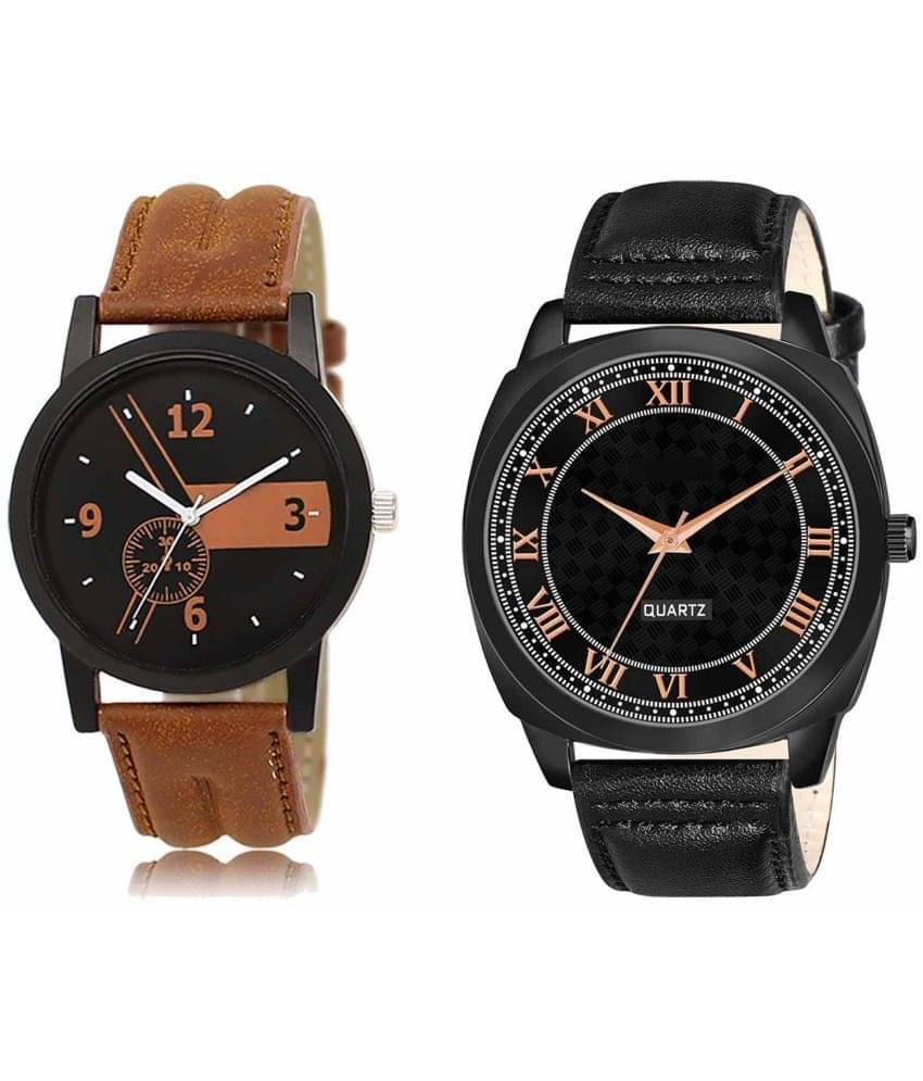 Lorem - Analog Watch Watches Combo For Men and Boys ( Pack of 2 ) Lorem - Analog Watch Watches Combo For Men and Boys ( Pack of 2 )
