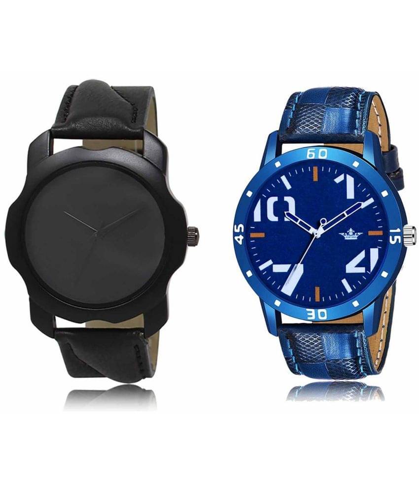     			Lorem - Analog Watch Watches Combo For Men and Boys ( Pack of 2 )