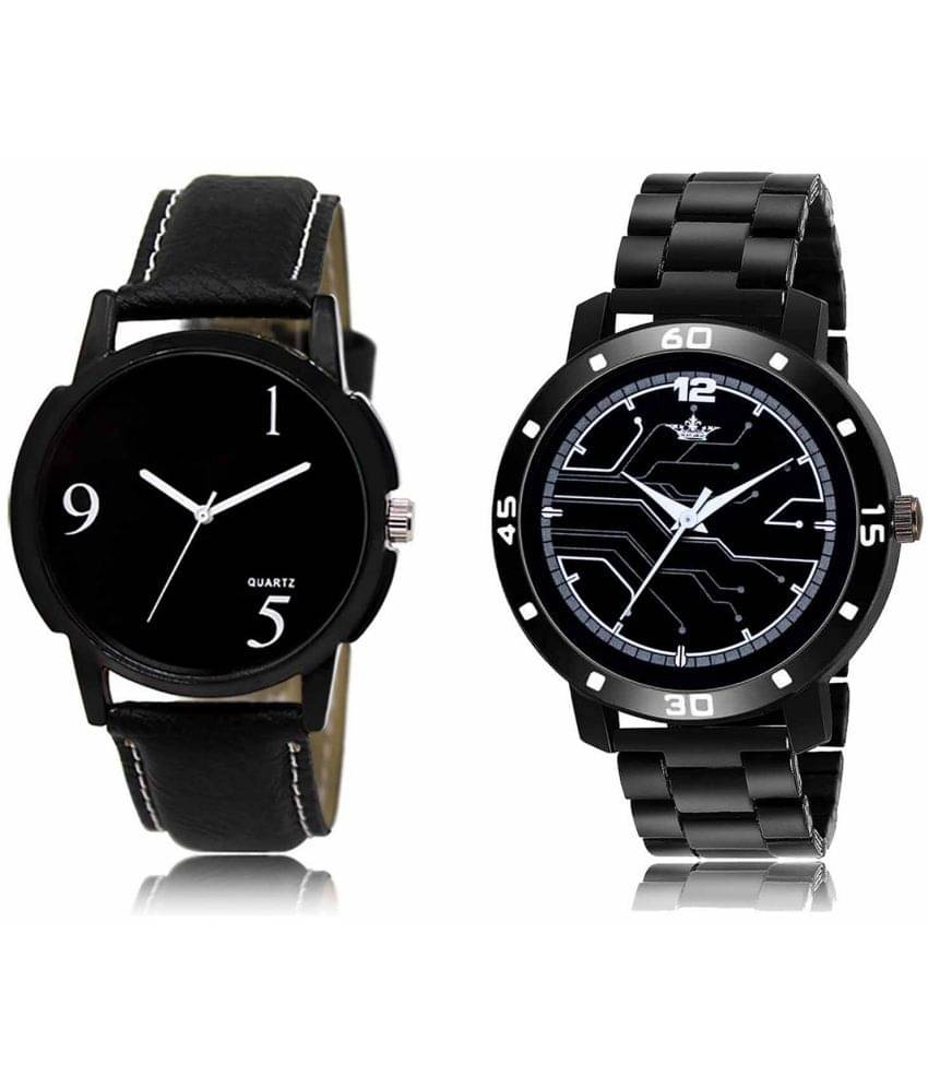 Lorem - Analog Watch Watches Combo For Men and Boys ( Pack of 2 ) Lorem - Analog Watch Watches Combo For Men and Boys ( Pack of 2 )