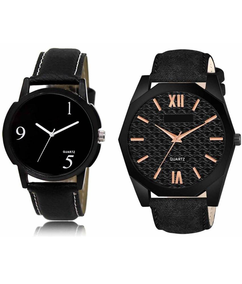     			Lorem - Analog Watch Watches Combo For Men and Boys ( Pack of 2 )