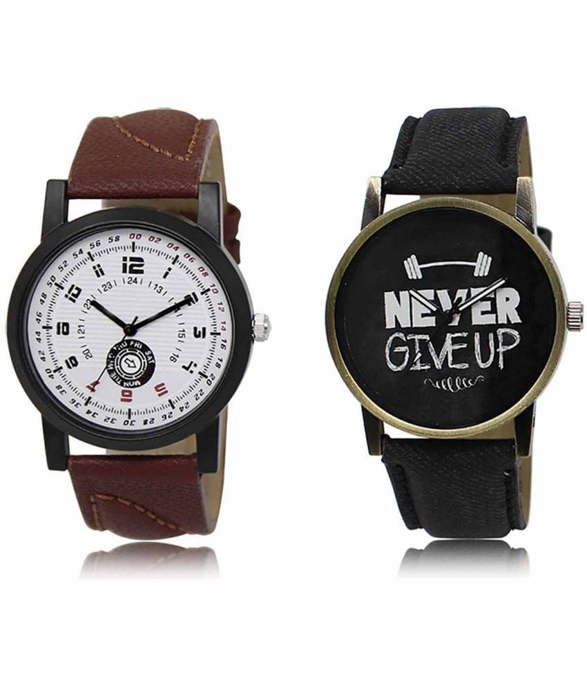 Lorem - Analog Watch Watches Combo For Men and Boys ( Pack of 2 ) Lorem - Analog Watch Watches Combo For Men and Boys ( Pack of 2 )